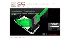 Desktop Screenshot of electronicstakeback.com